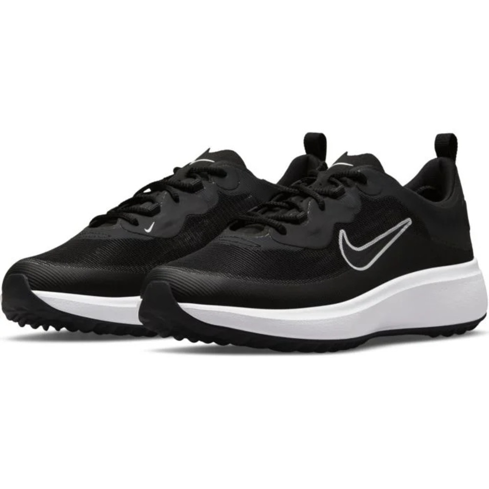 NWOT Nike Women's Ace Summerlite Golf Shoes Black White Size 8